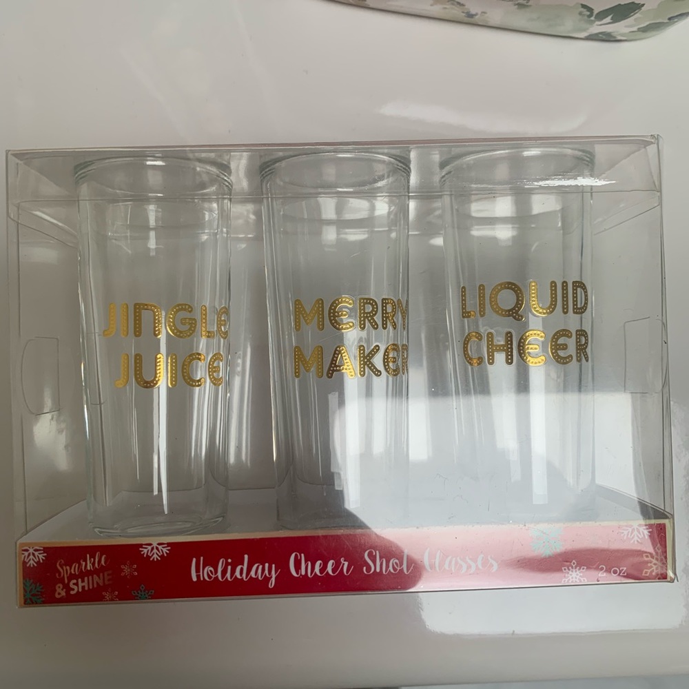 Holiday Shot glasses